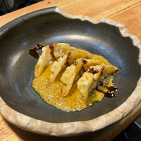 GYOZAS DE POLLO AL CURRI